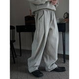 [Unisex] Dart hard cotton wide pants(2color)