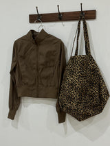 Deep Brown Crop Jumper