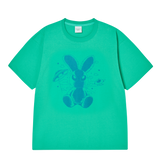25SS ソロラビットエイリアン ショートスリーブ Tシャツ ライトグリーン