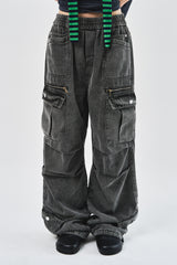 War Square Zip Denim (2color)