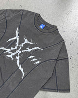 シャドープロセスTシャツ (Grey)