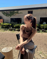フェルベン ビスチェ ロング ドレス