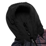 BEUTER® BLACK PANELED RIVERSIBLE HOODIE / BEUTER® ブラックパネル リバーシブルフーディ