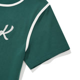 グラフィックリンガーTシャツ [GREEN]