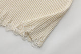 Lucid Cutting Off-Shoulder Knit