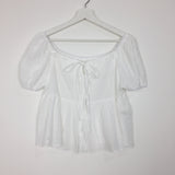 Ray Frill Blouse (2color)