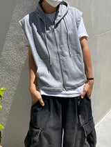 Hade Two Way Hooded Vest 2C