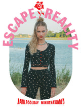Escape club crop cardigan