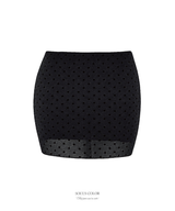 Lolly Dot Sheer Skirt (2color)