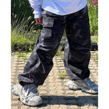 ODDBALL LIP STOP CAMO PARASUIT CARGO PANTS KHAKI