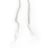 LONG STRING MESH BEANIE (WHITE)