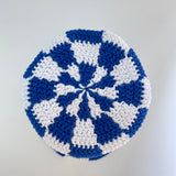 [MADE] Étang Checkerboard Hat﻿ | Blue