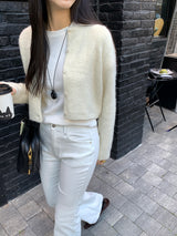[MADE] クリップスパン ロングブーツカットパンツ