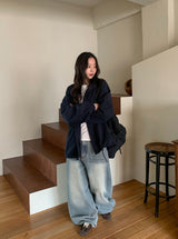 Hidan Washing Bomber Jacket