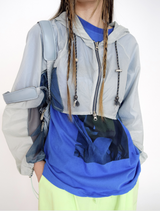 rain short hood jumper(3color)