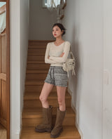 May Bokashi Knit Short Pants