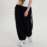 Double banding ribbon sweatpants