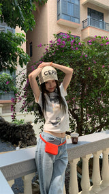 キューティアニマルショートスリーブTシャツ