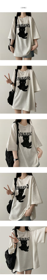 Black Cat 半袖Tシャツ
