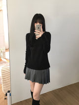 Basic Two-Way Knitwear (3 colors)