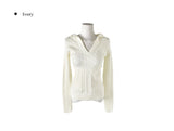 Bacca Slim Cable Hood Knit