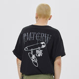 シルバークリップペンダントtシャツ