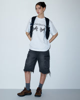 ツインリボンTシャツ　ホワイト