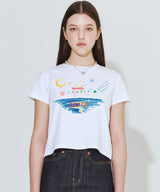 ドリームオーシャンTシャツ_ホワイト