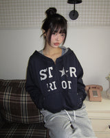 Hugo Star 2way Hoodie Zip-Up