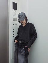 Robben Mohair Deki V-neck Knit