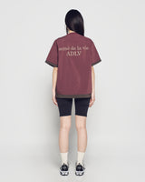 26SS WOMAN バイカーデニムショートパンツ