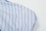 Balloon Stripe Elastic Skirt 231812497