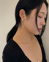 パフパフピアス (シルバー)