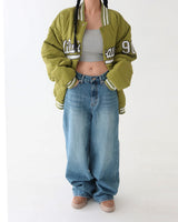 [UNISEX] Baseball quilting padded coat