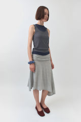 Two Layered Sleeveless / Grey