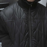 ASCLO Knit X Quilting Padded Jacket (2color)