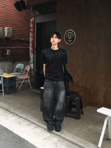 Eden Slub Raw Denim Pants 2C