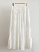 Reshu Wrinkle Flare Long Skirt