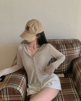 [MADE] Poco, loose fit hoodie cardigan