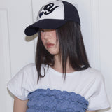 Fy Patch Block Ball Cap (Navy) F25QE994