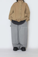 Porter color high neck jacket