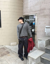 No.1644 ノンフェイドダイアゴナルデニムパンツ