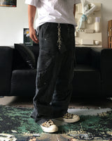 HD Round Pigment Cargo Pants (2C)