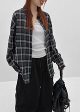 [MADE] Lukael Loose-Fit Check Shirt