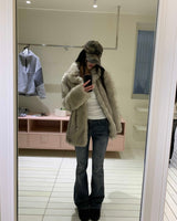 Side pocket boots cut pants