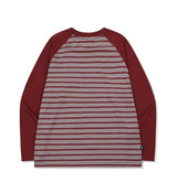 26FW★ Stripe Raglan Long Sleeve