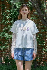 VINTAGE APPLIQUE TS