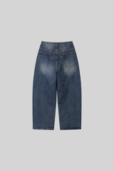 Wed Curved Slub Denim