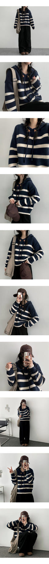 Totsu Dangora Hoodie Knitwear