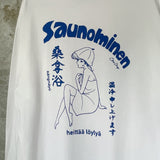 島田つか沙ニューサウナ　ロングtシャツ